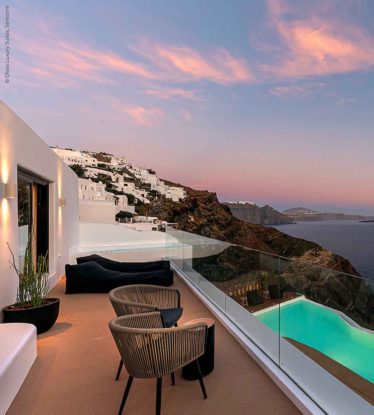 Olvos Luxury Suites, Santorini