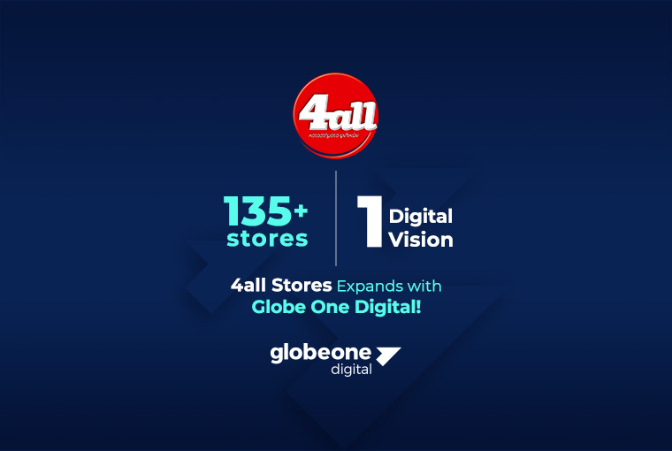 Globe One Digital Enters Strategic Partnership with 4all Stores